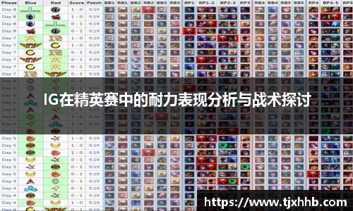 IG在精英赛中的耐力表现分析与战术探讨